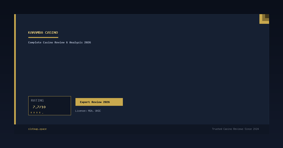 Karamba Casino casino screenshot